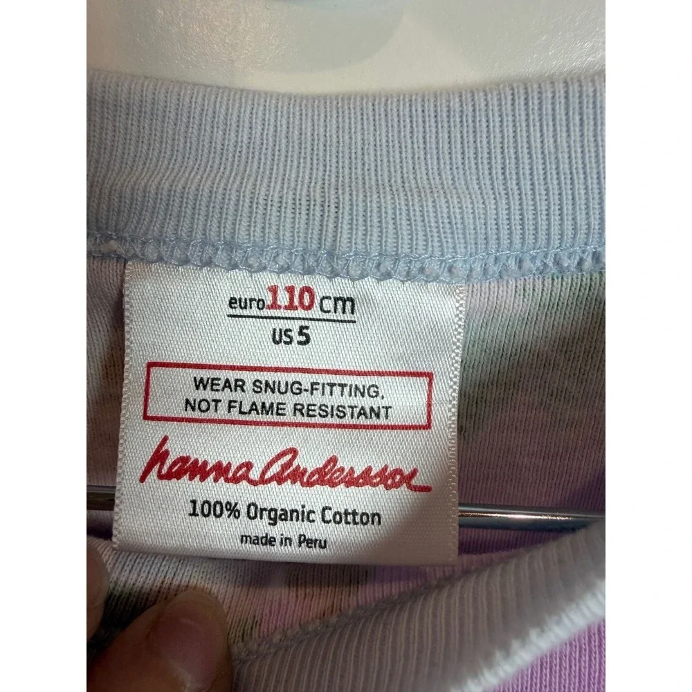 Hanna Andersson Kids US 5 St Lucia Swedish Holiday Organic Cotton Pajama Set